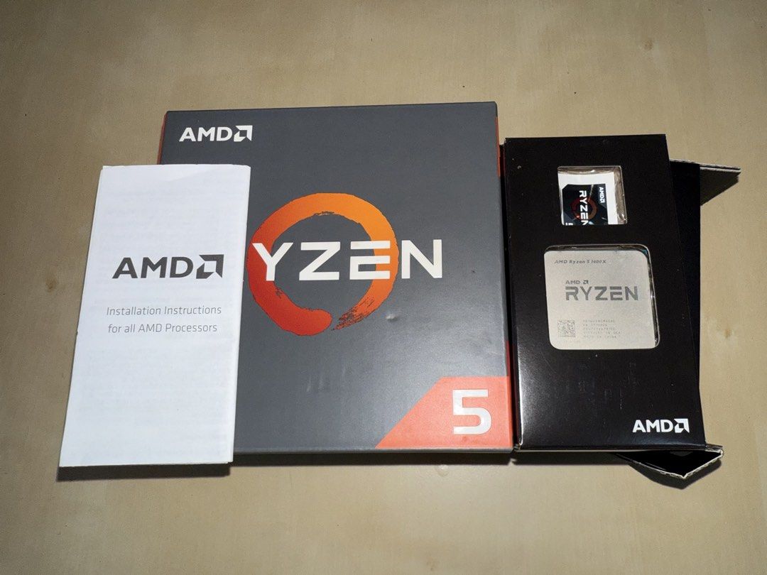 AMD Ryzen 5 1600X Processor with CPU Cooler489063897881661441
