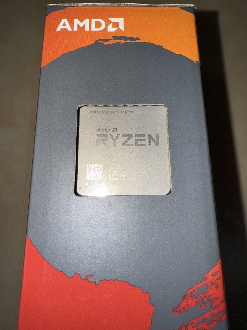 AMD Ryzen 5 1600X Processor with CPU Cooler489063897881661440