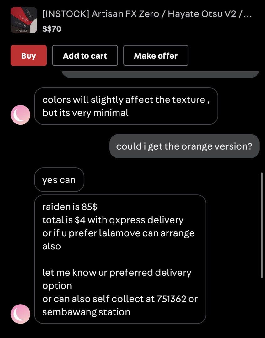 Artisan Raiden XL Mid489447451599851521