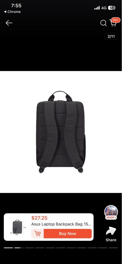 ASUS Laptop Backpack Bag 15-inch489451959416924161