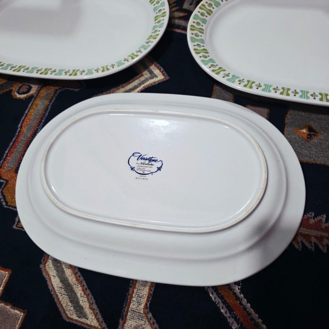 Authentic Noritake Progression Line Serving Platters Set of 3 (Category: Dinnerware & Cutlery) located in Binangonan. Submitted by makoleksyon (Listing ID 1445250210, Image 2). Description: all excellent condition like new no flaws bought in Japan 100% authentic money back guarantee.