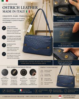 Authentic Ostrich Vintage Luxury  Collection item 2