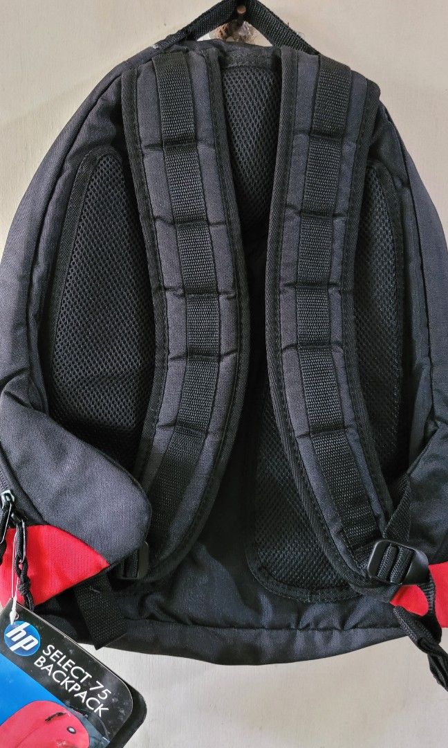 BACKPACK HP (Category: Backpacks) located in Quezon City. Submitted by fabshoppe2001 (Listing ID 1445248750, Image 2). Description: BRAND NEW HP BACKPACK SPACIOUS CAN FIT LAPTOP/IPAD/MACBOOK MOP: GCASH MOD:LALAMOVE SEND ME A MESSAGE IF INTERESTED. NO LOWBALLER.