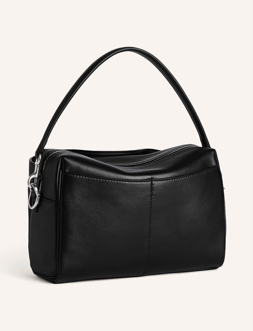 Balenciaga Rodeo Camera Bag (Category: Luxury Bags & Wallets) located in Davao. Submitted by goodstuff.149 (Listing ID 1445381610, Image 3). Description: ‼️MANILA ON-HAND‼️ Balenciaga Rodeo Camera Bag Product Details - Smooth calfskin material - One removable handle - Adjustable and removable strap - Crossbody, shoulder and hand carry - Front pocket at front with turn lock closure - Balenciaga logo engraved at front - Aged-silver hardware - Zippe