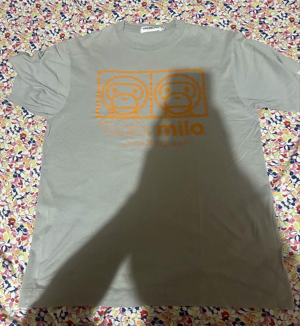Bape baby milo shirt (Category: Tshirts & Polo Shirts ) located in Subic. Submitted by Iaaaa1 (Listing ID 1445236913, Image 2). Description: Bape shirt size medium but can fit to large -declutter .