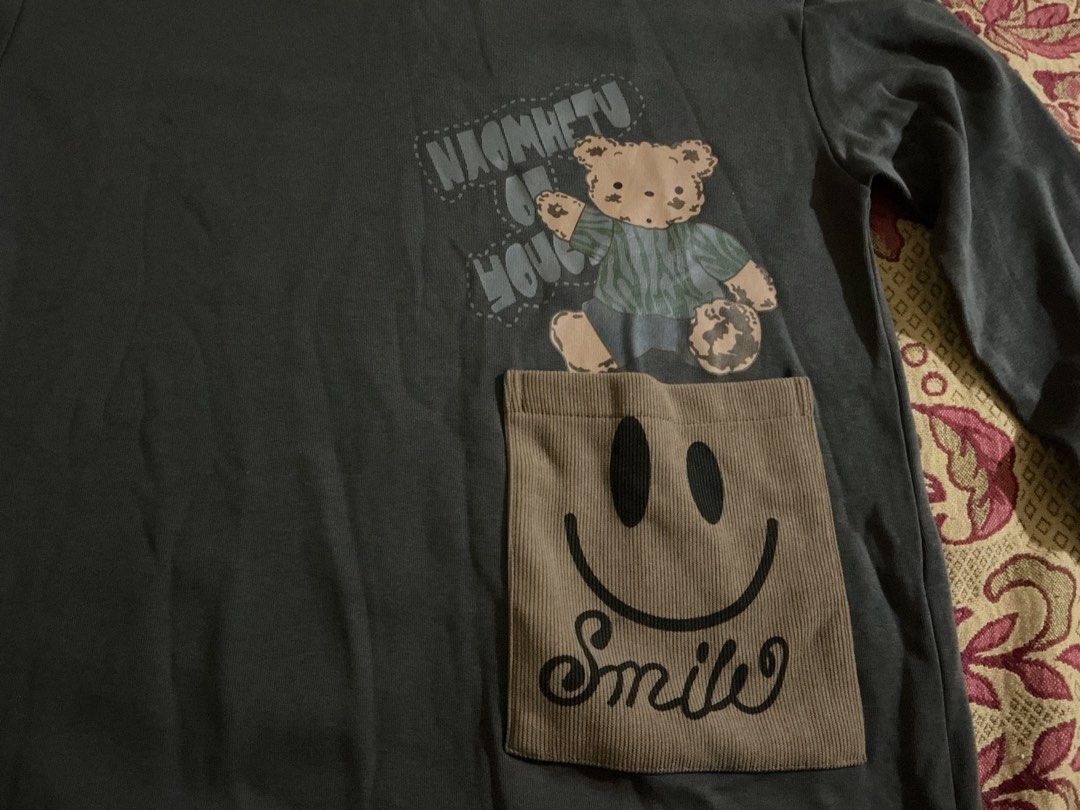 Bear pocket Long sleeve (Category: Tshirts & Polo Shirts ) located in Manila. Submitted by irthrift (Listing ID 1445415093, Image 3). Description: .