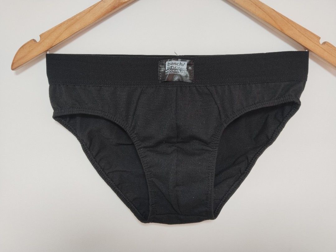 Bench Men's Briefs Black (Category: Underwear) located in General Trias. Submitted by earth_tiger29 (Listing ID 1445275031, Image 2). Description: ✅ delivery only (SF c/o buyer) 📍General Trias Cavite - Medium on Tag but fits Small - RFS: wrong size - chat for details and requests.