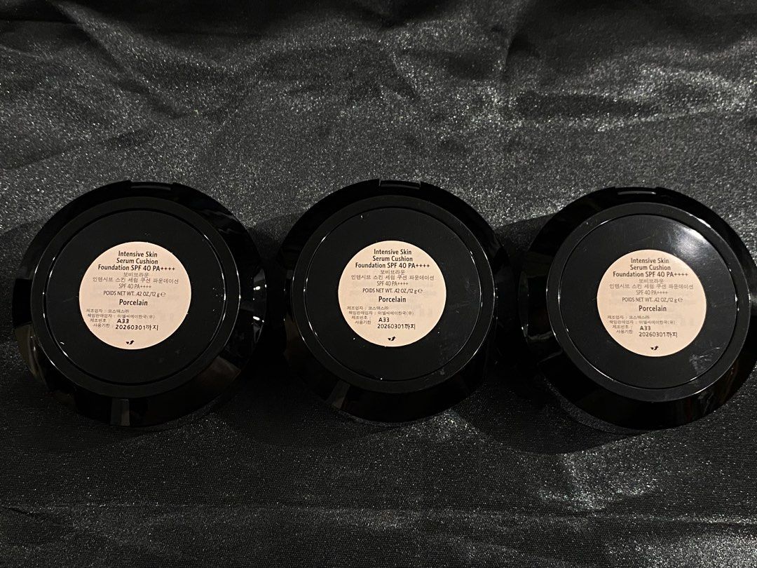Bobbi Brown - Cushion Foundation (Category: Makeup) located in Manila. Submitted by knnyyncl (Listing ID 1445362542, Image 3). Description: Intensive Skin Serum Cushion Foundation SPF 40 PA++++ Shade: Porcelain ✨ RFS: not my shade ✨ No Box / Packaging ✨ Slightly Used ✨ Exclusive of SF ✨ No COD 💰MOP: BANK TRANSFER/GCASH 💬 PM ME FOR ORDERS / INQUIRIES.