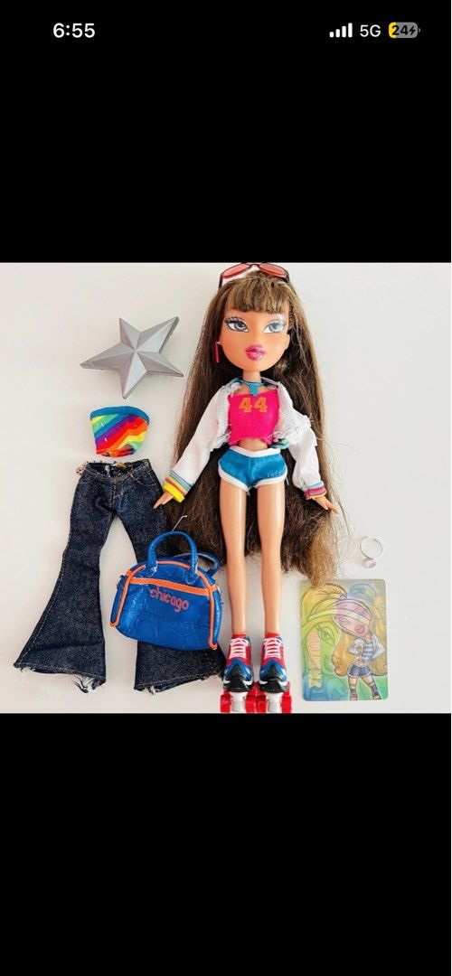 Bratz Flashback Fever Yasmin Doll Clothes Accessories Rollerskates Preorder (Category: Kids Toys) located in San Juan City. Submitted by bodakyellow123 (Listing ID 1445417018, Image 1). Description: .