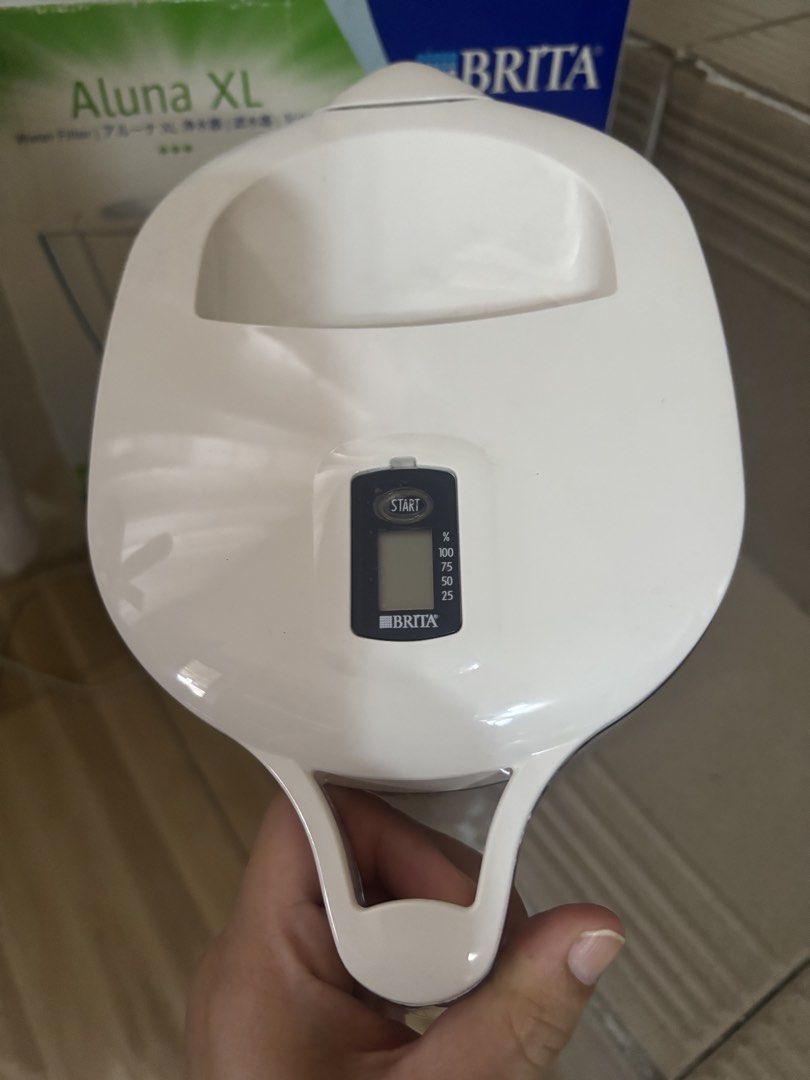 Brita Aluna XL Water Filter Pitcher with Maxtra Filter (Category: Pitchers & Dispensers) located in Imus. Submitted by preloved_by_chlea (Listing ID 1445279000, Image 2). Description: - Brita Aluna XL water filter pitcher - Includes one Maxtra filter - Built-in indicator reminds you to change the filter - Provides clean, great-tasting drinking water for your home - Daily free shipping available.