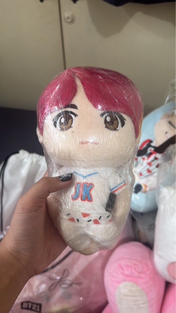 BTS Jungkook JK Plush Toy (Category: Plushies & Soft Toys) located in Manila. Submitted by vansiesells (Listing ID 1445375077, Image 1). Description: .