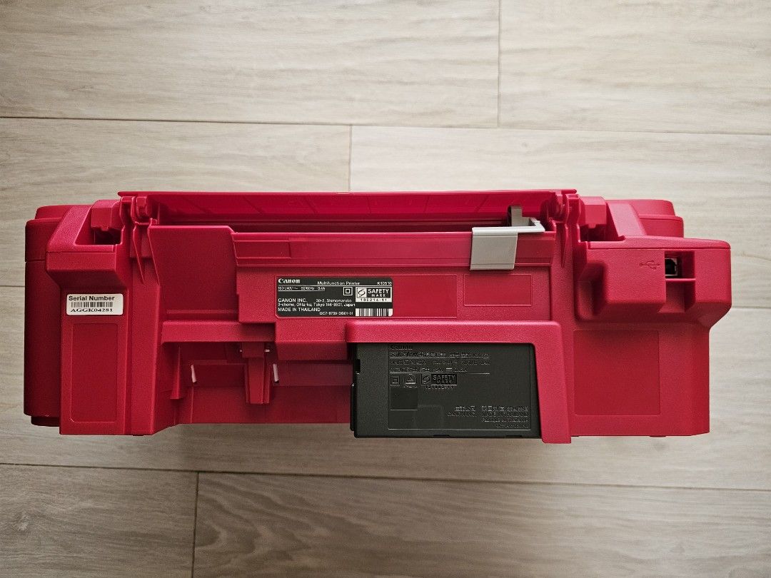 Canon PIXMA E3370 Red All-in-One Printer489317370776801282