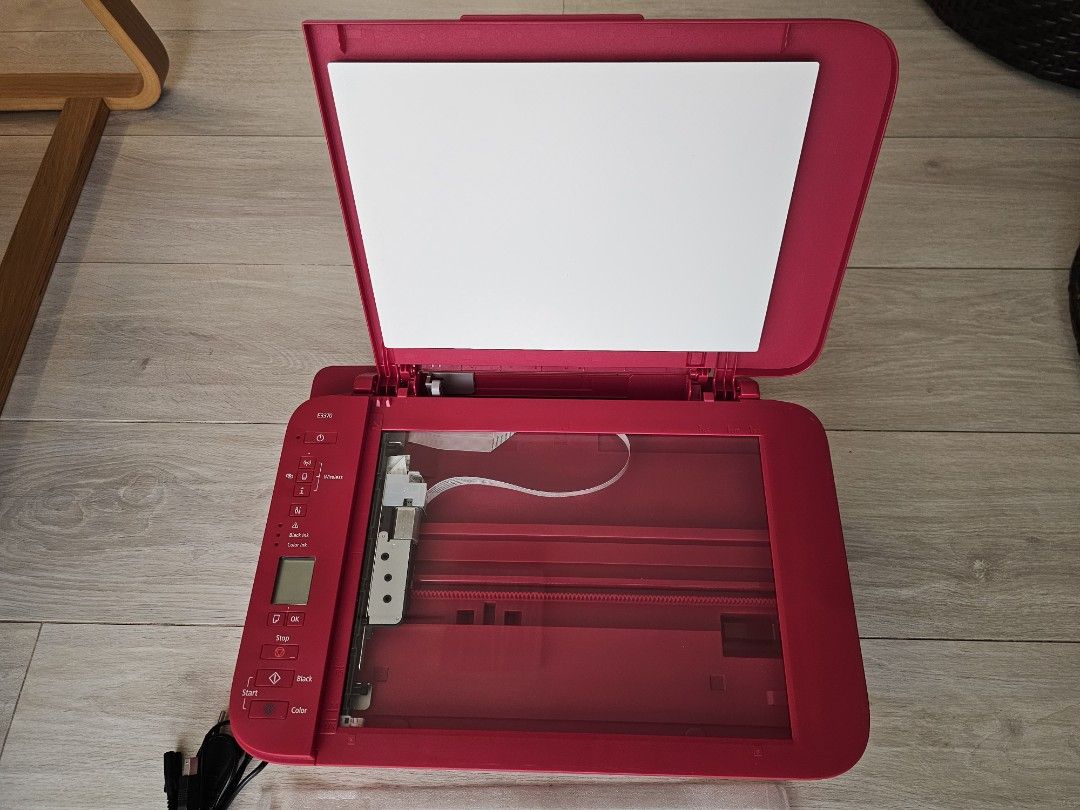 Canon PIXMA E3370 Red All-in-One Printer489317370776801283