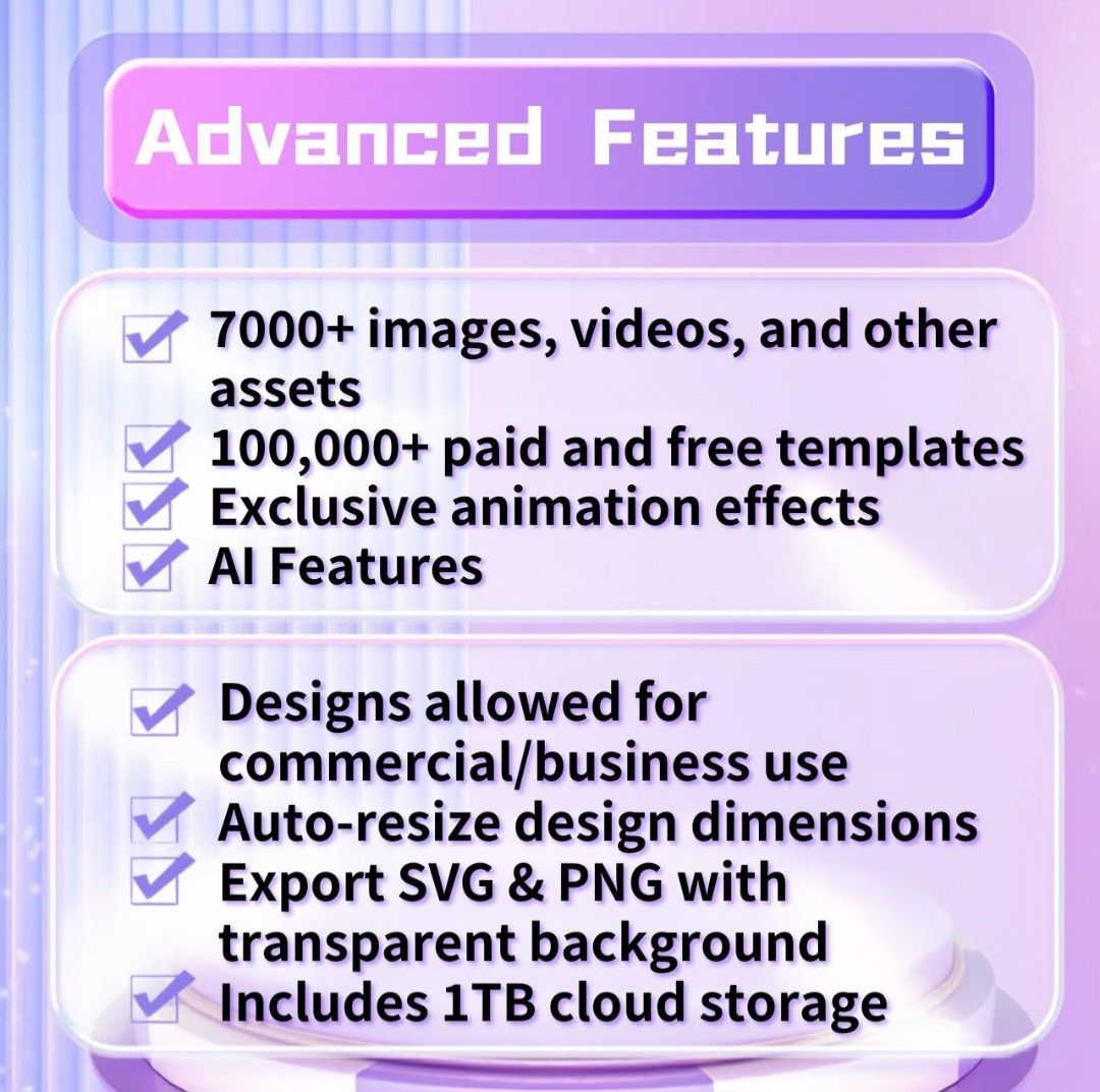 Canva Premium Membership - Unlock All Features (Category: Software) located in Singapore. Submitted by agnes.baekyeon (Listing ID 1445308413, Image 2). Description: Premium Subscriptions 1wk : $2.00 (Sold Out) 1month : $7.00 6months : $11.00 1Year : $12.50 2Years : $20.50 3Years : $26.00 🌍 Works Worldwide 🛒 Purchased Directly from Official source ✔️ 100% Authentic & Safe 🛡️ Full Warranty for the entire subscription 📅 Selling for Years Whats I