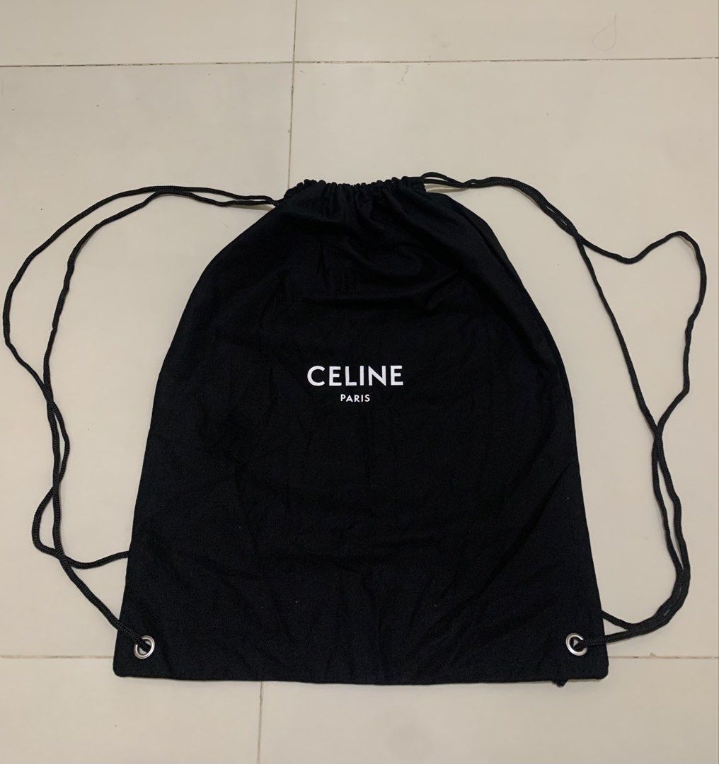 Celine Draw String Bag (Category: Luxury Bags & Wallets) located in Molave. Submitted by christianc13573 (Listing ID 1445328505, Image 1). Description: Excellent condition Color rate: 10/10 Need Wash.
