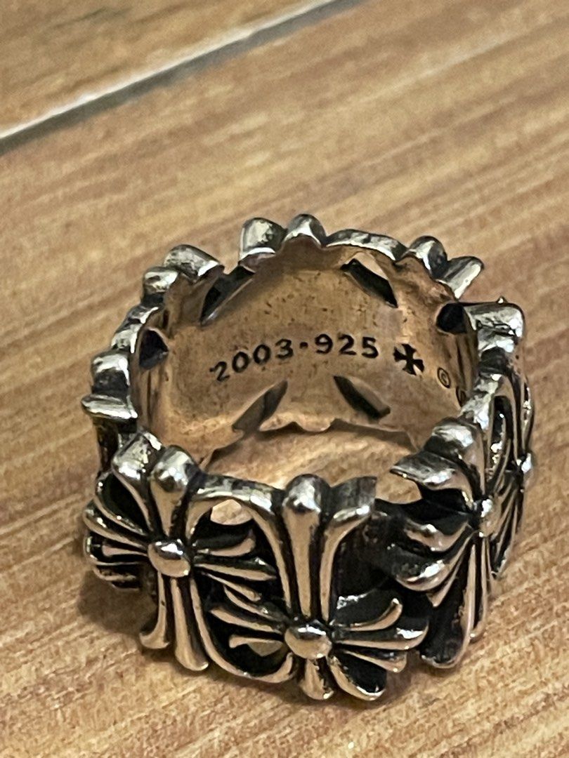 Chrome Hearts Cemetery Square Ring (Category: Jewelry) located in Baguio. Submitted by noblebear.187b11 (Listing ID 1445259838, Image 3). Description: Bootlegging ! 21g /Size 8 .925 S. Silver Cash on delivery. Mode via LBC. Thanks.