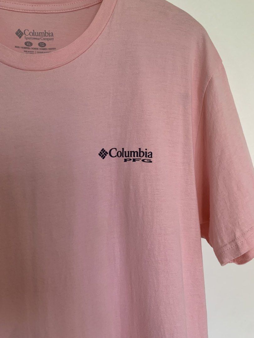 Columbia Printed Tee (Category: Tshirts & Polo Shirts ) located in Muntinlupa City. Submitted by mcnigel84 (Listing ID 1445271017, Image 3). Description: - Columbia PFG T-shirt - Size: XL Tag / 23” x 29” - Back graphic: Fishing scene - Front detail: Columbia logo - Material: Comfortable fabric -New Condition .