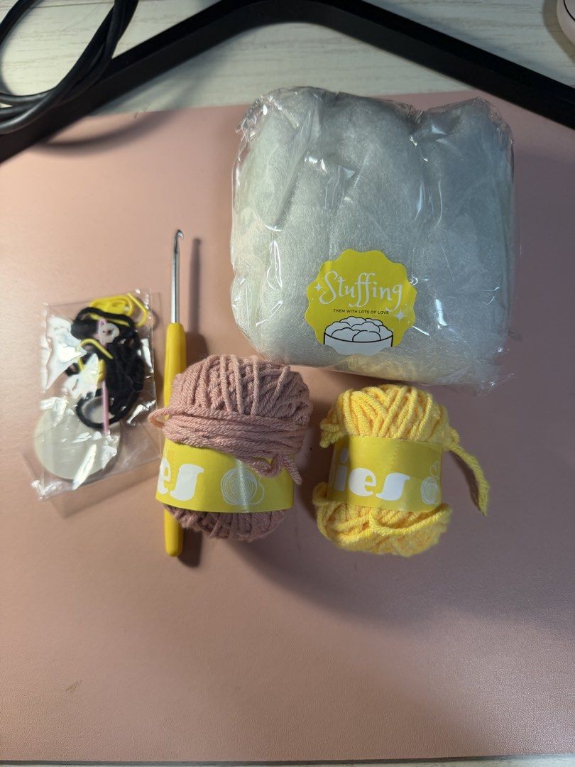 Craft Central Crochet Kit - Rabbit (Category: Handmade Craft) located in Quezon City. Submitted by stefiys (Listing ID 1445298951, Image 2). Description: 🧶 bought from Craft Central 🧶 opened but all materials are complete and unused 🧶 perfect for beginners 🧶 Mode of payment: Gcash, Maya, Seabank 🧶 Mode of delivery: Grab, Lalamove from QC.