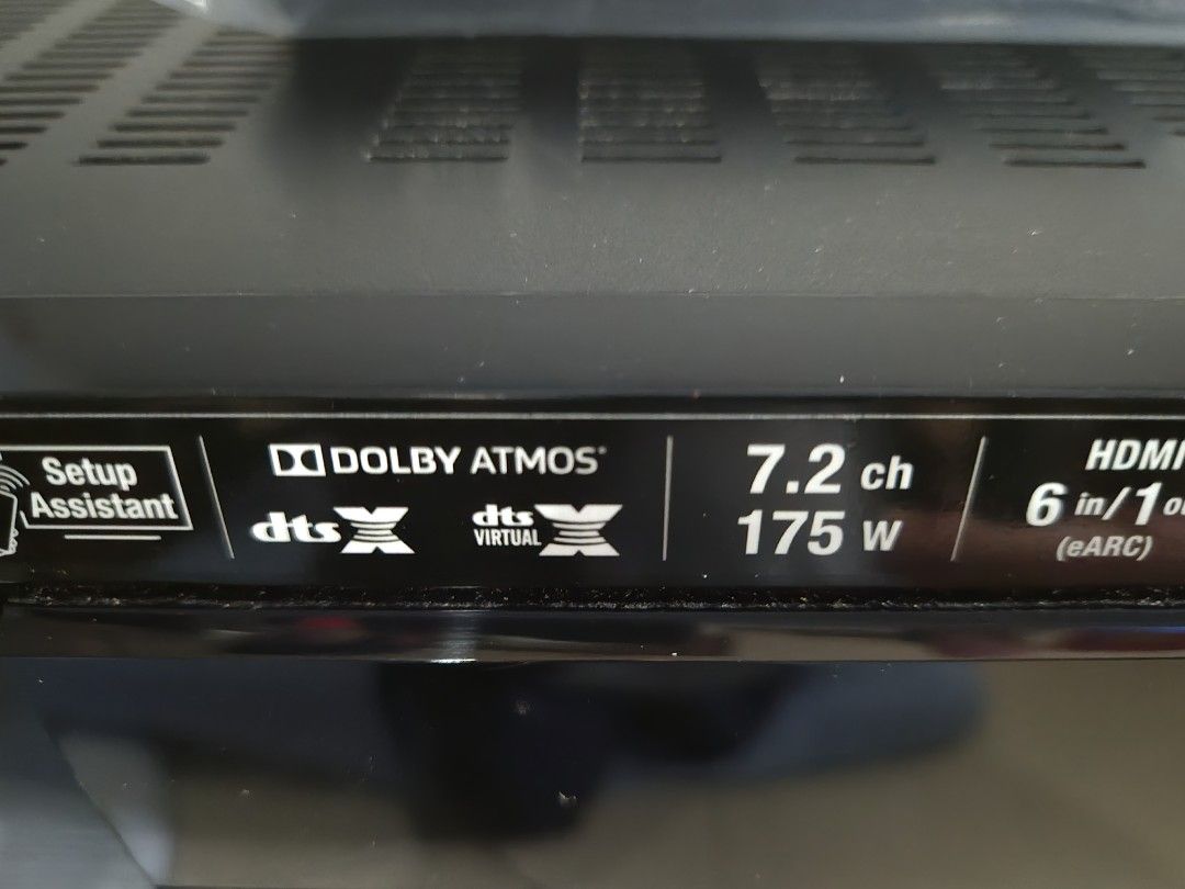 Denon AVR-X1600H Dolby Atmos - READ NOTE - PROTECT MODE - FOR REPAIR (Category: Soundbars, Speakers & Amplifiers) located in Bacolod City. Submitted by audiophile_garage_bacolod (Listing ID 1445277002, Image 2). Description: 🎬 Denon AVR-X1600H Dolby Atmos AV Receiver 💰 ₱12,000 ⚙️ Features: • 7.2 Channel AV Receiver • Dolby Atmos & DTS:X • HDMI ARC / eARC • 4K Ultra HD Pass-Through • HEOS Built-In • Wi-Fi & Bluetooth • AirPlay Support • Audyssey