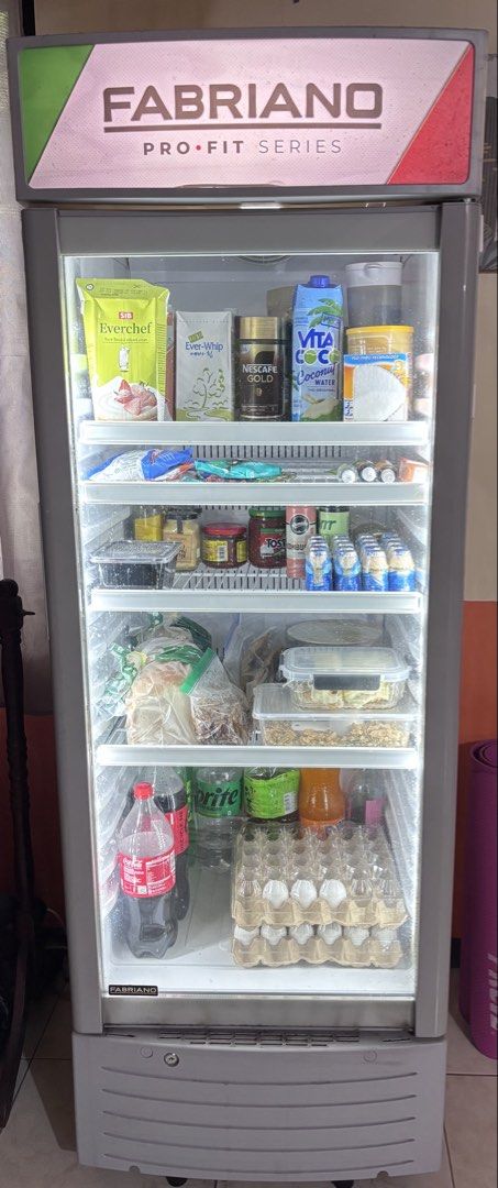 Fabriano Pro-Fit Series Commercial Refrigerator (Category: Refrigerators and Freezers) located in San Mateo. Submitted by roxiieeee (Listing ID 1445256170, Image 1). Description: - Fabriano Pro-Fit Series refrigerator - Ideal for storing drinks and food items - Multiple shelves for organized storage - Interior lighting included - In good working condition - Reason for selling: Upgrading kitchen appliances -Good for business -2yrs old -Slightly ne