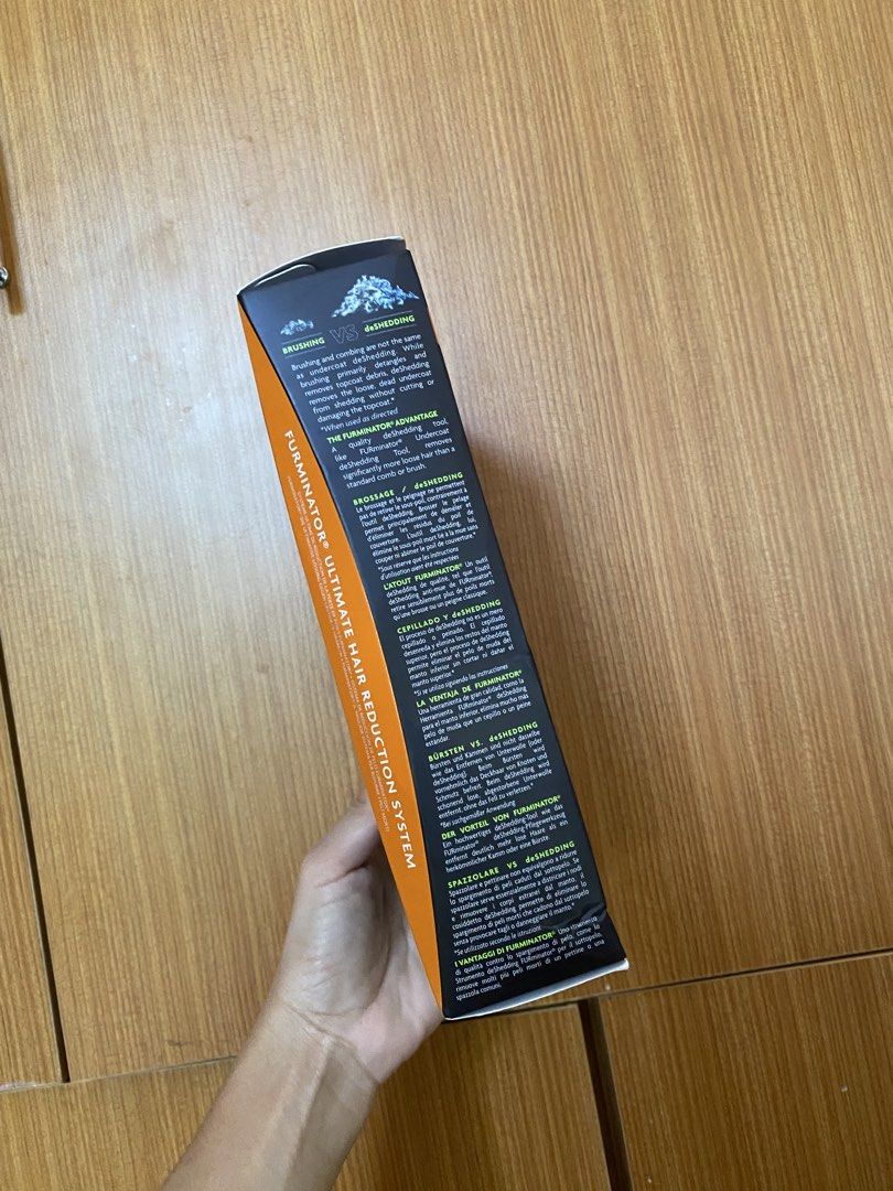 FURMINATOR Undercoat Deshedding Tool (Category: Health & Grooming) located in Taguig. Submitted by lrnlcd (Listing ID 1445387733, Image 2). Description: FURMINATOR Undercoat Deshedding Tool Bought for 2040 THB (approximately ₱3700+) Selling for only ₱2,600 📍Upper Antipolo.