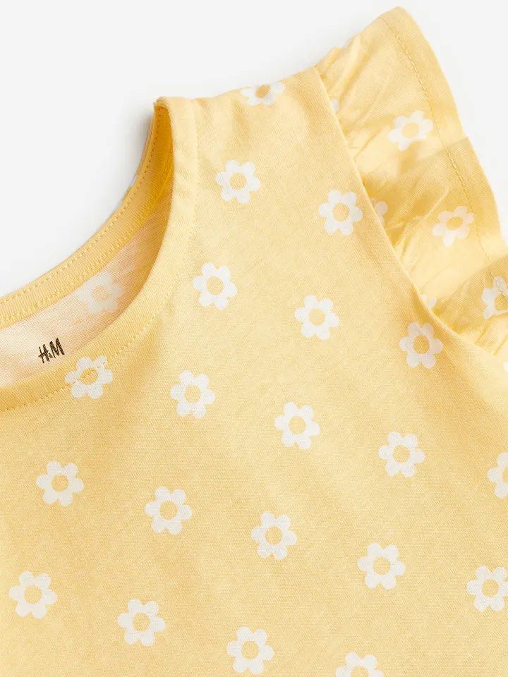 H&M Cotton jersey dress (Category: Babies & Kids Fashion) located in Quezon City. Submitted by tan__k (Listing ID 1445253181, Image 2). Description: Size Eur 134 or 140cm Used once.