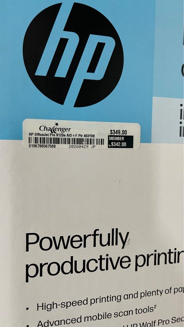 HP OfficeJet Pro 9120e Printer489450417832611842
