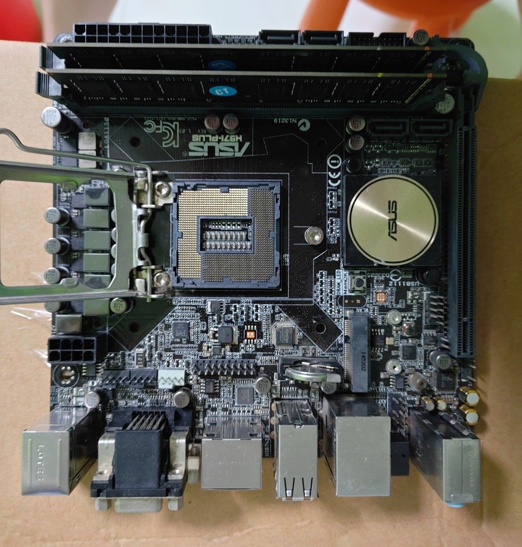 Intel i7-4790K + ASUS H97I-PLUS Mini-ITX Motherboard + 16GB RAM