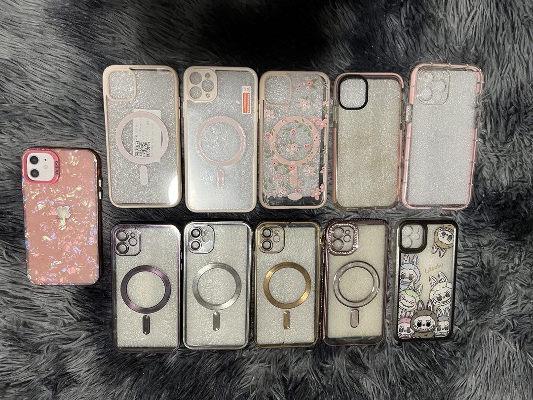 Iphone 11 case (Category: Cases & Sleeves) located in Manila. Submitted by okanemuchi (Listing ID 1445362392, Image 1). Description: 11pcs. for only 300 .