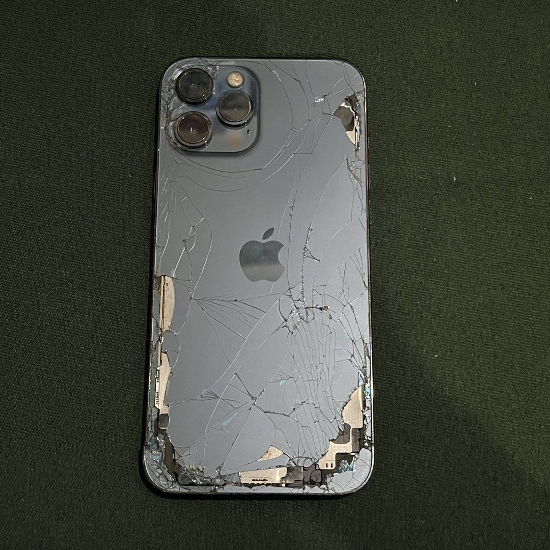 iPhone 12 Pro Max (128GB) Read Description (Category: iPhone 12 Series) located in Pasig City. Submitted by thrift_fits (Listing ID 1445361396, Image 2). Description: Please read the description thoroughly before inquiring. Condition: * Battery has been replaced once. * Screen has been replaced twice. The most recent screen replacement was done on June 12 solely to allow me to transfer my files to my new phone (Spent 3k for the LCD replacement) *