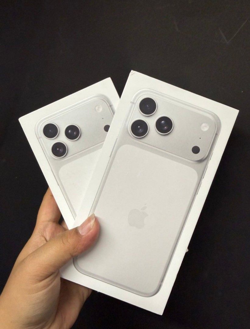 iPhone 17 Pro Max 256GB (Brand New Sealed) (Category: iPhone 17 Series) located in Arayat. Submitted by miss_laika (Listing ID 1445411361, Image 1). Description: For Sale or For Swap (iPhone only) iPhone 17 Pro Max 256 GB (BRAND NEW SEALED) NTC Sealed. Local Variant Factory Unlocked Brand New Sealed. Not Activated 1 year Apple Warranty to any Service Center. Available Color: Cosmic Orange and Silver Limited offer: Free Tempered Glass and Case Pri