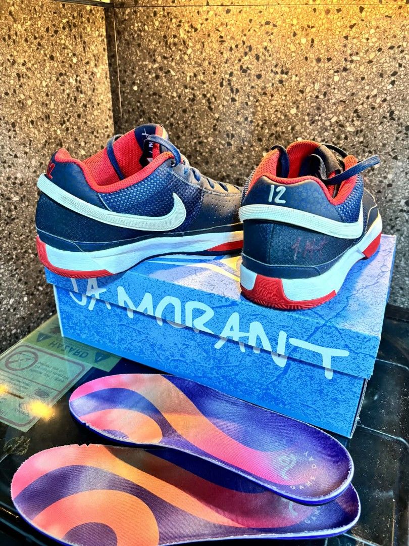 Ja Morant 1 USA (Category: Sneakers) located in Manila. Submitted by johnglenmark (Listing ID 1445313222, Image 2). Description: With move insoles With original box Size 10.5.