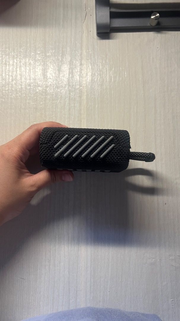 JBL GO 3 (Category: Soundbars, Speakers & Amplifiers) located in Lipa City. Submitted by declutterstuff123 (Listing ID 1445393181, Image 3). Description: Authentic JBL GO 3 Fully functioning, no issues Barely used for 3 months. I mainly use my airpods now. ⭕️Everything Must Go! ⭕️Grouped items are for TAKE ALL. No individual selling. ⭕️All items sold as is basis. Manage expectations. No return, no exchange. ⭕️ALL pictures are provided in the post