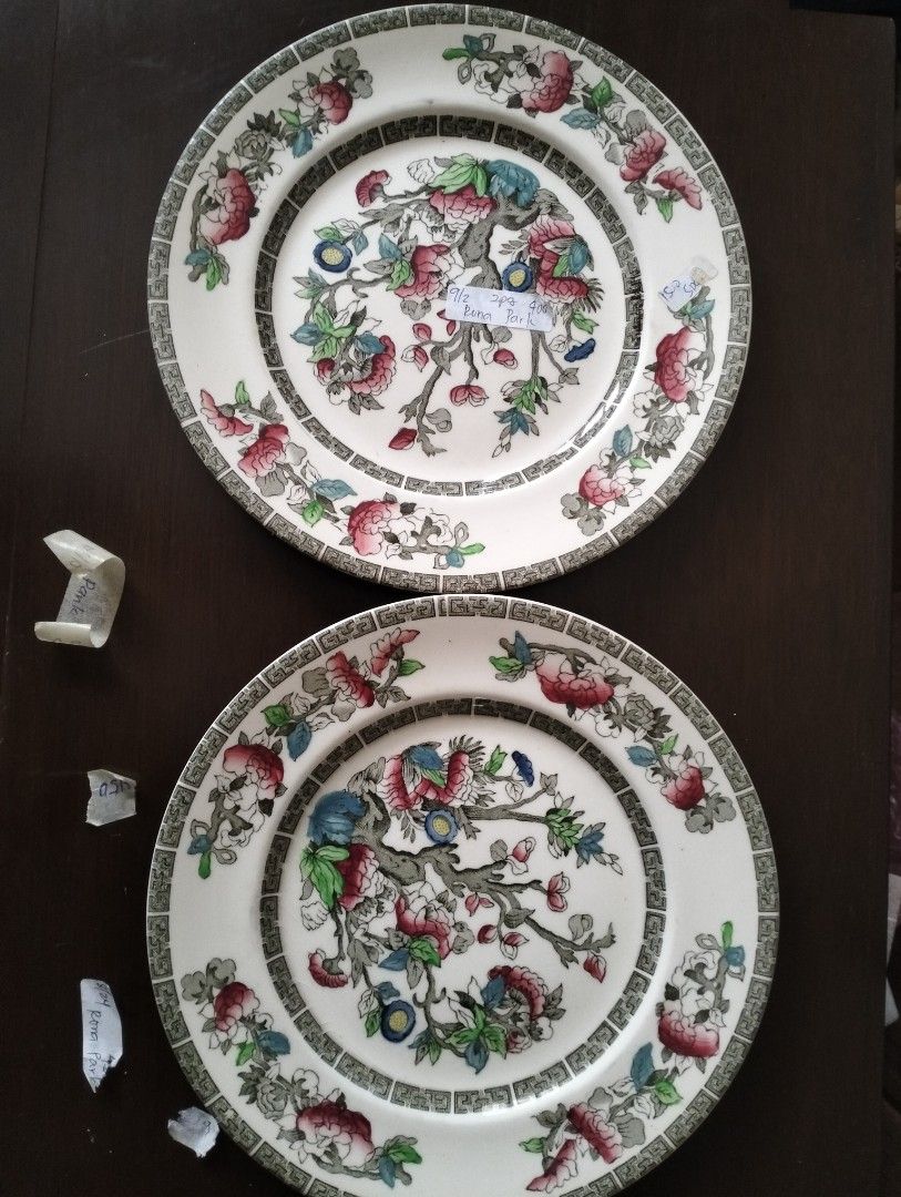 Johnson's brothers Indian tree plate 2pcs (Category: Dinnerware & Cutlery) located in Caloocan City. Submitted by happyfire_bacda7 (Listing ID 1445343508, Image 2). Description: .
