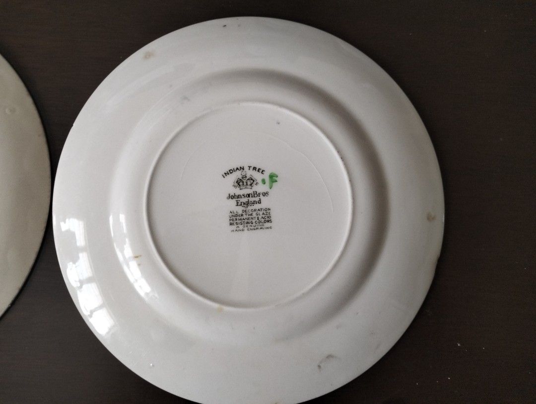 Johnson's brothers Indian tree plate 2pcs (Category: Dinnerware & Cutlery) located in Caloocan City. Submitted by happyfire_bacda7 (Listing ID 1445343508, Image 1). Description: .