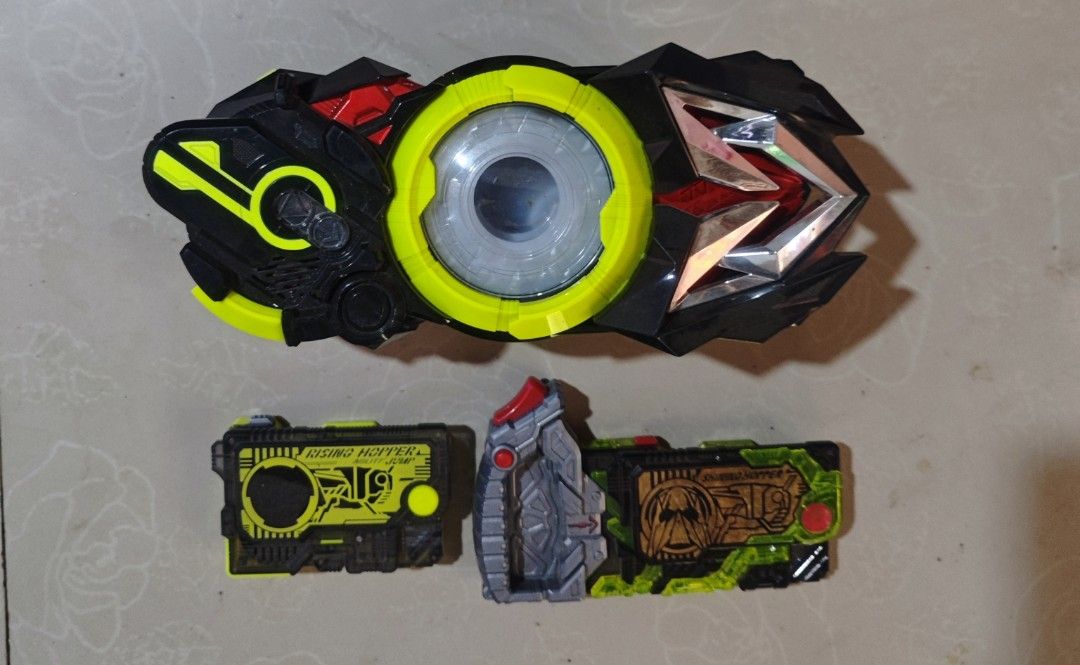Kamen rider toys (Category: Action & Battle Toys) located in Cabanatuan. Submitted by zeroshopp (Listing ID 1445256748, Image 1). Description: zero one driver with key -600 shining with assault -800 assault only-500.