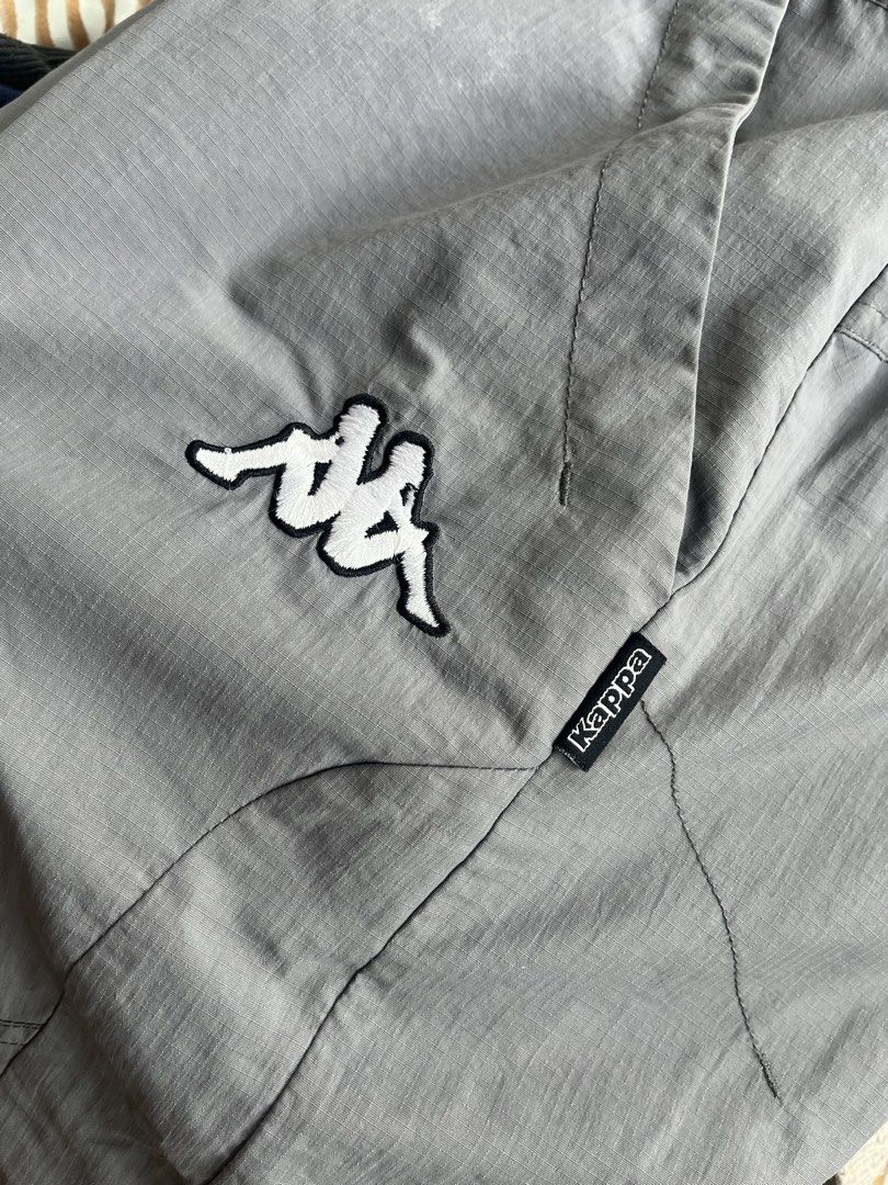 Kappa Grey Track Pants Joggers (Category: Joggers) located in Cavite. Submitted by _xine (Listing ID 1445305084, Image 3). Description: - Authentic Grey Kappa pants - Two side pockets - Two back pockets - Kappa logo on the left leg - Ideal for casual wear or sports - Drawstrings on the lower part (check photos) - bought for around 5k abroad - used ~10x - rfs: not my style anymore price is slightly negotiable. can send more pictures/measurements i