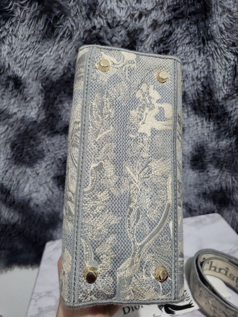 LADY DIOR FROM JAPAN (Category: Luxury Bags & Wallets) located in Manila. Submitted by mrszregeng (Listing ID 1445402627, Image 3). Description: 💯 3D CANVAS EMBROIDERY 🇯🇵 JAPAN PRELOVED WITH DUSTBAG 8/10 CONDITION.