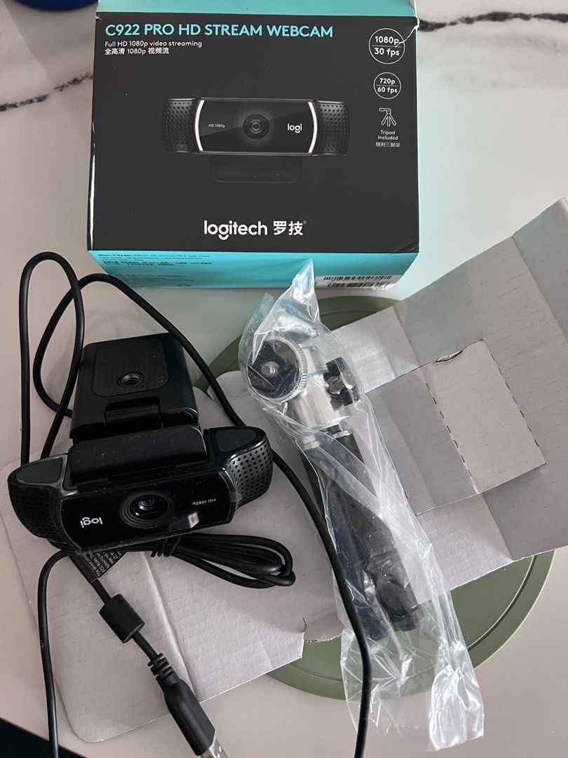 Logitech C922 Pro HD Stream Webcam489309668796672000