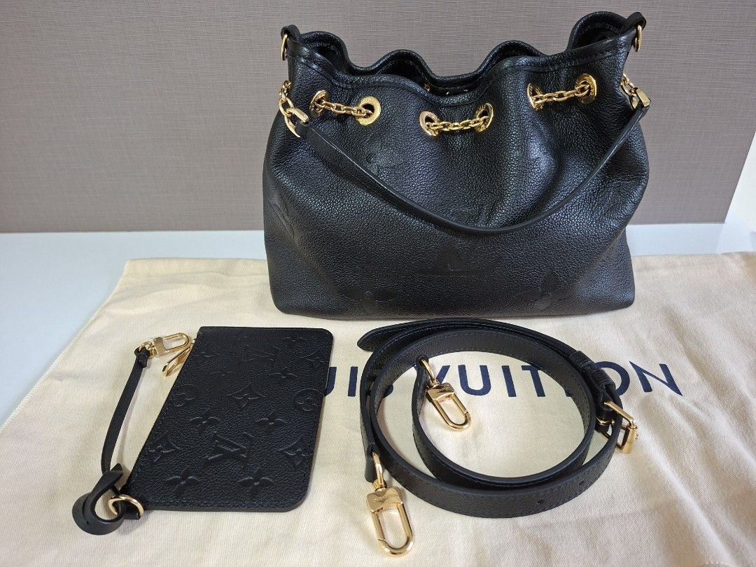 LV BUNDLE (Category: Bags & Wallets) located in Singapore. Submitted by gymjenny44201 (Listing ID 1445367196, Image 1). Description: - Material: Empreinte Leather - Detachable & adjustable shoulder strap, can be worn as crossbody - Spacious interior, great for everyday use - Come with full set: local MBS LV receipt, dustbag, box & paper bag.