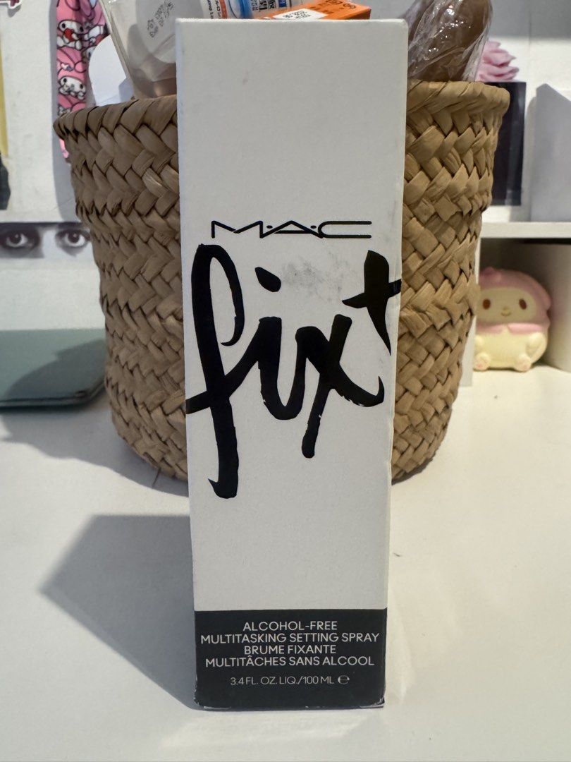 MAC Fix+ Multitasking Setting Spray 100ml (Category: Makeup) located in Pasig City. Submitted by acffashion31 (Listing ID 1445415253, Image 1). Description: PLEASE READ❗️ - MAC Fix+ Setting Spray - 100ml bottle - Alcohol-free formula - Hydrates, primes, and sets makeup - Can be used to refresh skin or sheer out foundation - Optimized fine-mist spray pump - Dermatologist and ophthalmologist-tested - Purchased in US ***Check last photo for price co