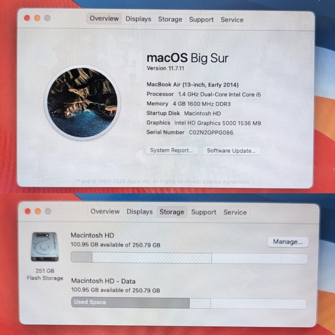 MacBook Air A1466489687112819025921