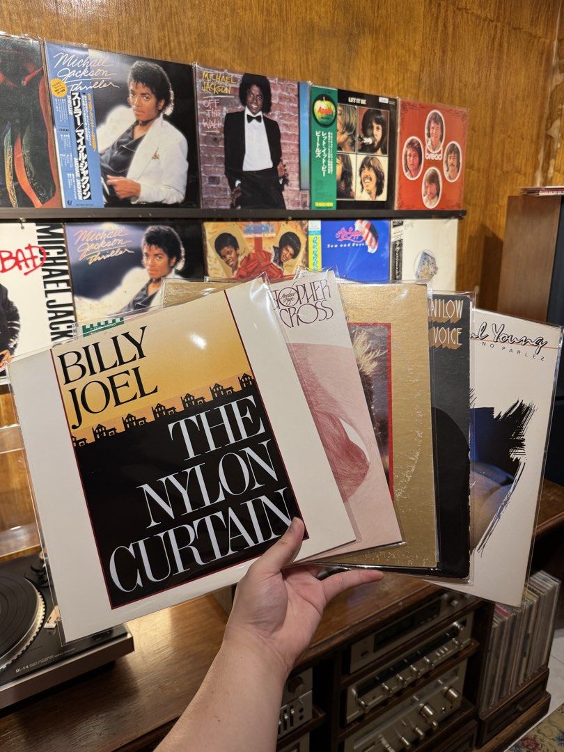 Male Artist Vinyls 12” (Category: Vinyls) located in Antipolo. Submitted by deanaudioguy02 (Listing ID 1445407115, Image 1). Description: Vinyl’s by DeanAudioGuy 🎚️🔈🎶💓 Male Artist Billy Joel, Christopher Cross, Paul Young and Barry Manilow 💖 Billy Joel The Nylon Curtain Pressing: Japan Vinyl: VG++ Outer: VG+ Price: 1000 With Lyrics Sheet With Sleeve Christopher Cross Another Page Pressing: Japan Vinyl: VG++ Outer: VG++ Price: 1000 With Lyric