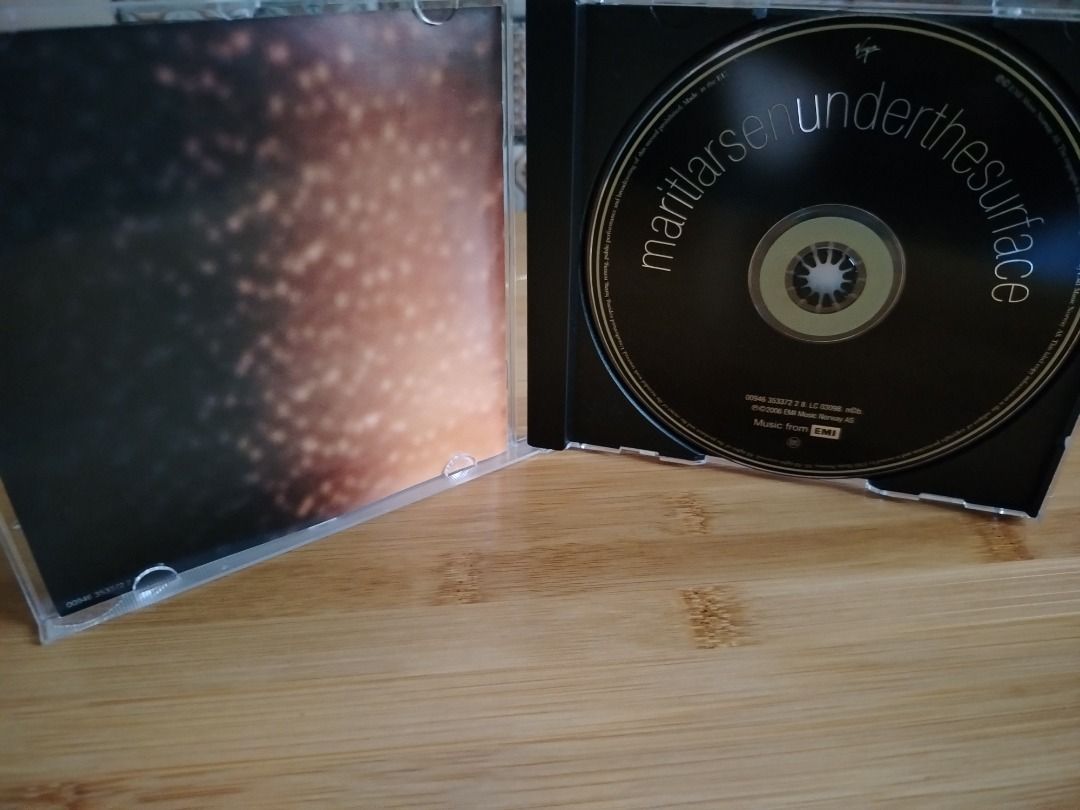 Marit Larsen / M2M (Category: CDs & DVDs) located in Caloocan City. Submitted by happymusic_413 (Listing ID 1445098976, Image 3). Description: Under the Surface is Marit Larsen's first solo Album. Released in (2006). (Rare copy) Almost like new.