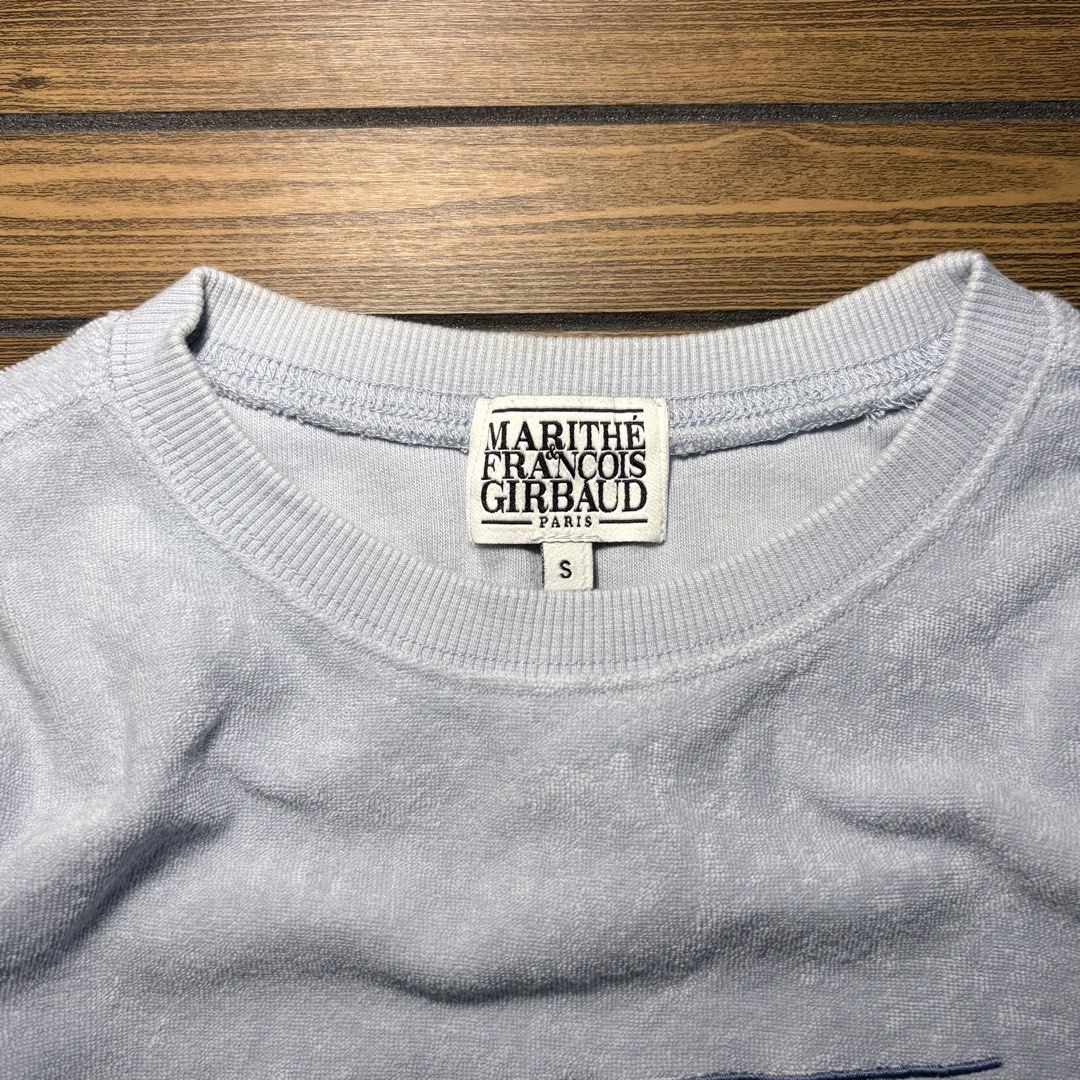 Marithe Francois Girbaud Paris Croptop Gamusa and Embroid Logo (Category: Shirts) located in Bacolod City. Submitted by treasurehuntsv2 (Listing ID 1445288487, Image 3). Description: Condition – Excellent Color Rate – 9.8/10 Flaws – None ✅ Size: Dimensions: Width –18 Length –18.5 DIOR LOUIS VUITTON GUCCI PRADA CHANEL BALENCIAGA BURBERRY FENDI CELINE YSL GIVENCHY VALENTINO BOTTEGA VENETA AMIRI OFF-WHITE MONCLER VERSACE DOLCE & GABBANA HERMÈS SANDR