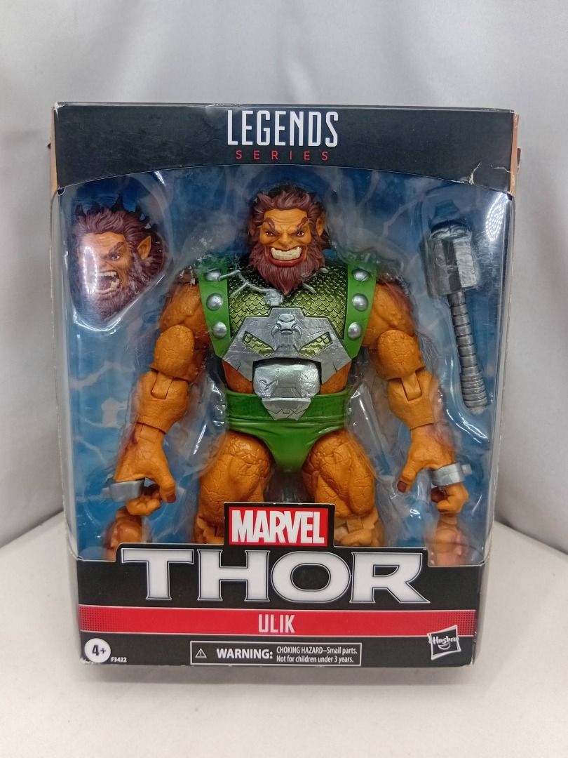 Marvel Legends Thor Ulik Hasbro Action Figure (Category: Figurines & Statues) located in Quezon City. Submitted by ToyzzKoleksyon (Listing ID 1445364737, Image 1). Description: Authentic/Branded. -Price: 1,800 -Condition: AS IS. Unopened Box. OLD STOCK. -Issue: NONE -What you see is what you get. -Please check photos for issues. -Pm me for questions. -Location: Quezon City b146ap.