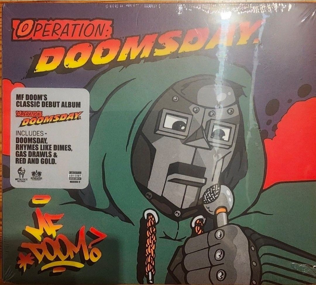 MF Doom - Operation Doomsday (CD) (Category: CDs & DVDs) located in Cebu City. Submitted by g_roshamboo (Listing ID 1445370511, Image 1). Description: CD DIGIPAK SEALED FIXED PRICE.