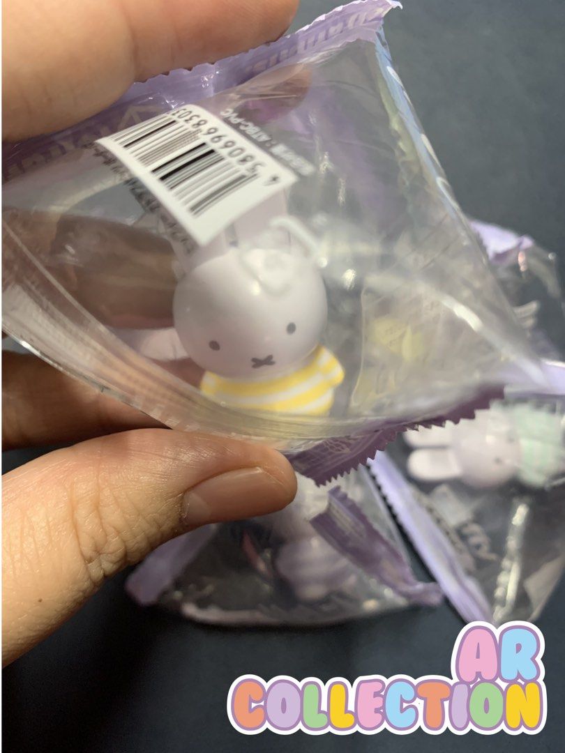 Miffy mini toy figures pastel (Category: Designer & Blind Box Toys) located in Dasmarinas. Submitted by arcollection2026 (Listing ID 1445328848, Image 3). Description: Pastel Miffy tetrafibits 1 set = Php 240 1 set = 6 pcs assorted colors (1 pc pink, 1 pc yellow, 1 pc light blue, 1 pc purple, 1 pc light yellow, 1 pc light blue green) height - approx 4.5cm 2 sets available.