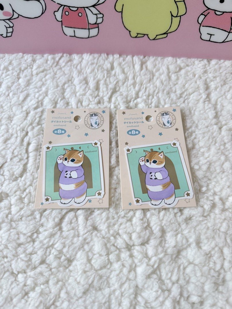 Mofusand stickers (Category: Art & Prints) located in Bacoor. Submitted by the.trinket.nook (Listing ID 1445327051, Image 1). Description: Php 120 each Mofusand Stationery 🐱🐈 Visit our FB page: “The Trinket Nook” for more character goods and trinkets! 💌 loc: Cavite, Philippines 💌 mod: j&t or sdd via lalamove 💌 mop: gcash or bank.