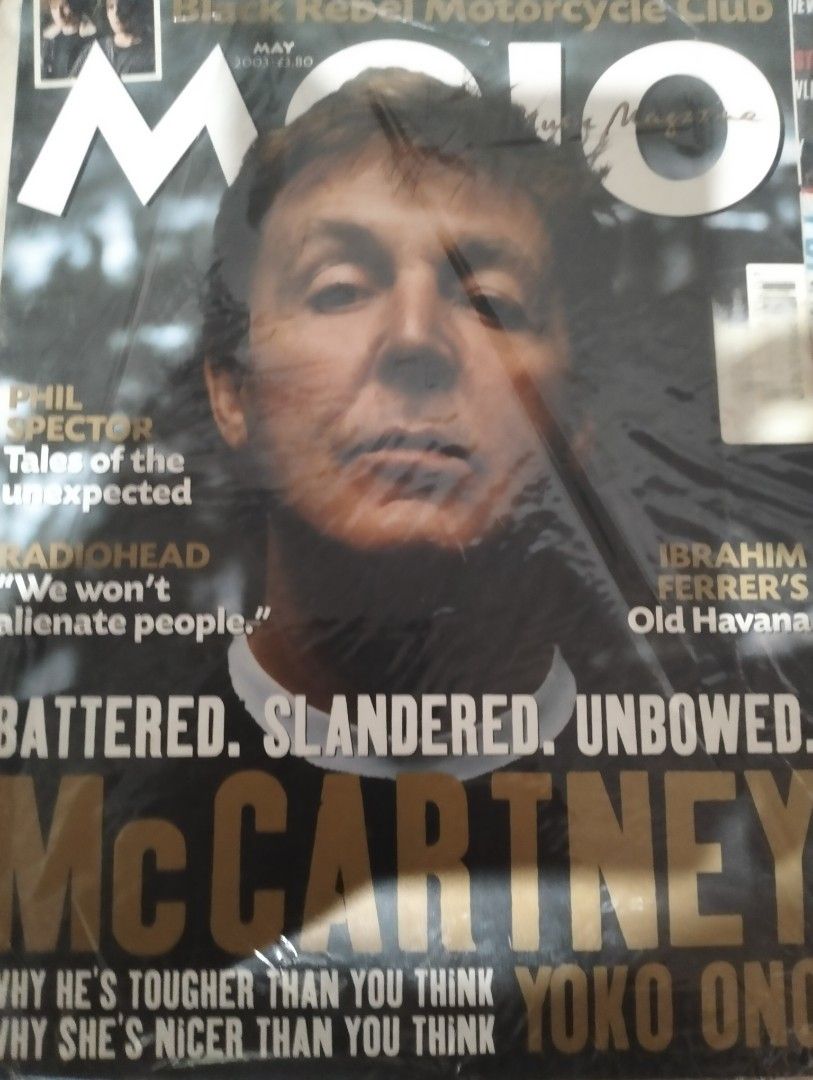 Mojo Magazine featuring Paul McCartney (issue May 2003) (Category: Magazines) located in Manila. Submitted by jhenaloymerchandise (Listing ID 1445274377, Image 1). Description: Mojo Magazine featuring Paul McCartney (issue May 2003) ₱1,500 made in UK.